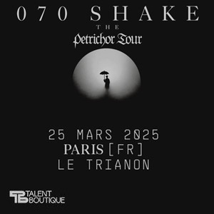 070 Shake en concert au Trianon en mars 2025