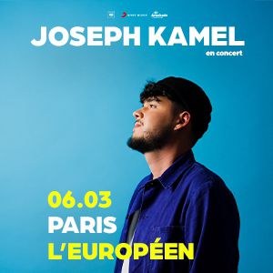 Joseph Kamel en concert à L'Europeen en mars 2024