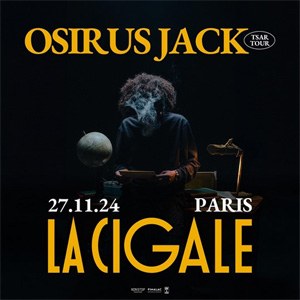 Osirus Jack en concert à La Cigale en 2024