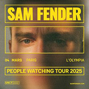 Sam Fender en concert à L'Olympia en mars 2025