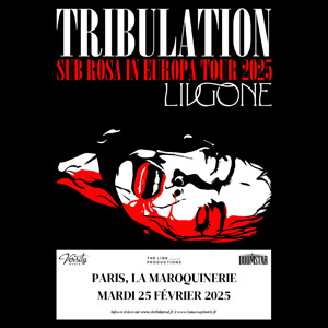 Tribulation en concert à La Maroquinerie en février 2025