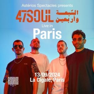 47Soul en concert à La Cigale en septembre 2024