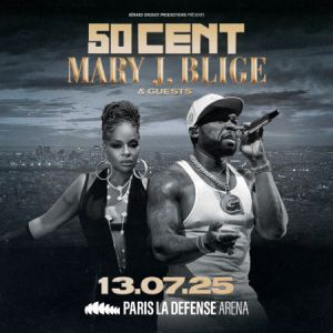 50 Cent - Mary J. Blige en concert à Paris La Défense Arena