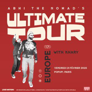 Abhi The Nomad en concert au Pop Up! en février 2025