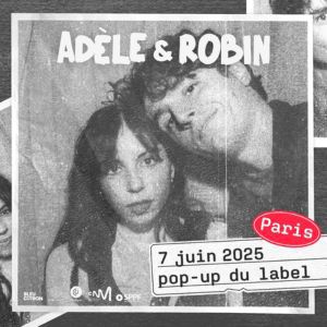 Adele et Robin en concert au Pop Up! en juin 2025