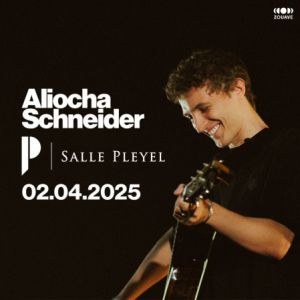 Aliocha Schneider en concert à Salle Pleyel en avril 2025
