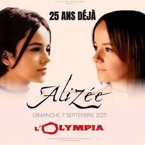 Alizée en concert à L'Olympia en septembre 2025