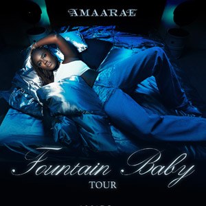 Amaarae en concert à l'Elysée Montmartre en mars 2024