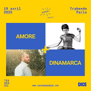 AMORE + Dinamarca en concert au Trabendo en avril 2025