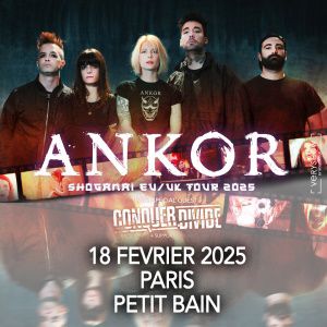 Ankor en concert au Petit Bain en février 2025