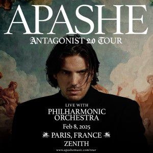 Apashe en concert au Zénith de Paris en février 2025