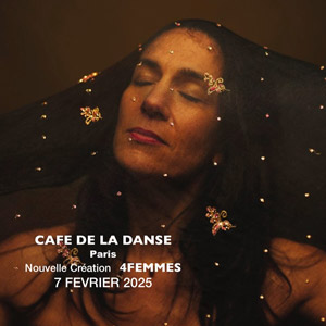 Ariana Vafadari au Café de la Danse le 7 mai 2025 pour le concert 4Femmes