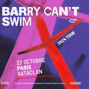 Barry Can't Swim en concert au Bataclan en 2024