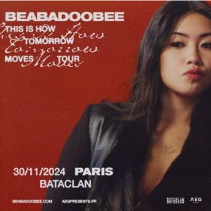 Beabadoobee en concert au Bataclan en 2024