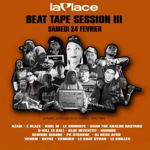 Beat Tape Session III en concert à La Place