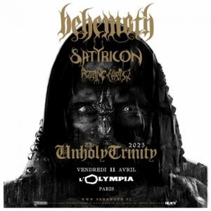 Behemoth en concert à L'Olympia en avril 2025