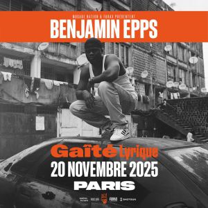 Benjamin Epps en concert à La Gaite Lyrique en 2025