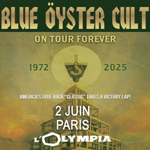 Blue Öyster Cult en concert à L'Olympia en juin 2025