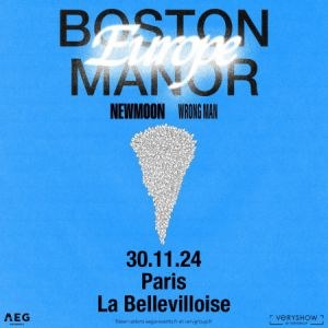 Boston Manor en concert à La Bellevilloise en 2024