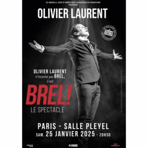 Brel ! Le Spectacle à la Salle Pleyel en janvier 2025