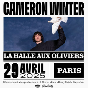 Cameron Winter à Paris - Halle aux Oliviers, le 29 avril 2025