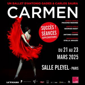 Carmen à Paris - Salle Pleyel, du 21 au 23 mars 2025