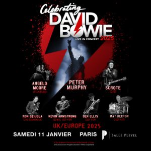 Celebrating David Bowie en concert à la Salle Pleyel en 2025