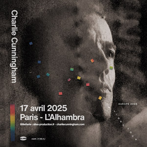 Charlie Cunningham en concert à l'Alhambra en avril 2025