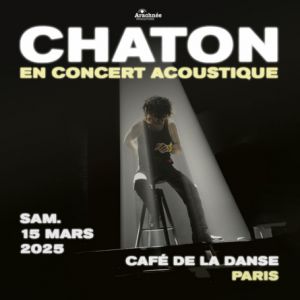 Chaton à Paris - Café de la Danse, le 15 mars 2025