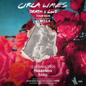 Circa Waves en concert au Trabendo en février 2025