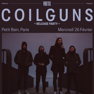 Coilguns en concert au Petit Bain en février 2025