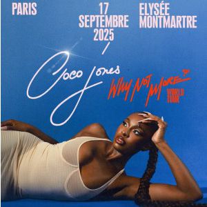 Concert Coco Jones à Paris - Elysée Montmartre, le 17 septembre 2025