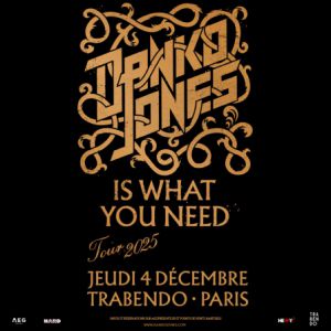 Concert Danko Jones à Paris - Le Trabendo, le 04 décembre 2025