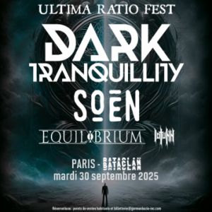 Concert Dark Tranquillity à Paris - Le Bataclan 30 septembre 2025