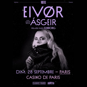 Concert Eivor à Paris - Casino de Paris, le 28 septembre 2025