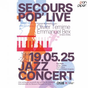 Concert Emmanuel Bex & Olivier Temime à Paris - Pan Piper, le 19 mai 2025