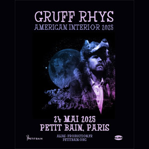 Concert Gruff Rhys à Paris - Petit Bain, le 24 mai 2025