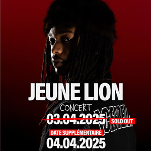 Concert Jeune Lion à Paris - La Place, les 03 et 04 avril 2025