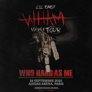 Concert Lil Baby à Paris - Adidas Arena, le 24 septembre 2025