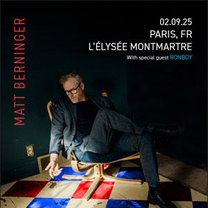 Concert Matt Berninger à Paris - Elysée Montmartre, le 02 septembre 2025