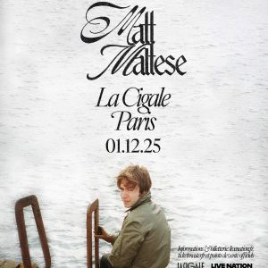 Concert Matt Maltese à Paris - La Cigale, le 1er décembre 2025