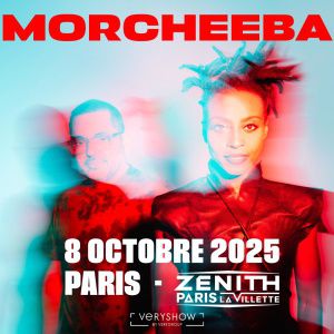 Concert Morcheeba à Paris - Zénith de Paris, le 08 octobre 2025