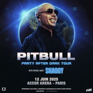 Concert Pitbull à Paris - Accor Arena, le 12 juin 2025