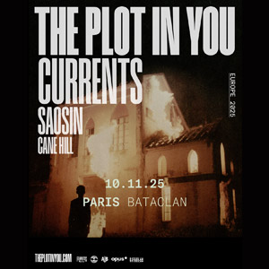 Concert The Plot In You à Paris - Le Bataclan, le 10 novembre 2025