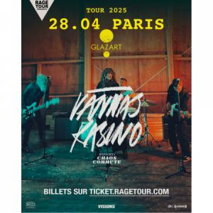 Concert Vännäs Kasino à Paris - Glazart, le 28 avril 2025