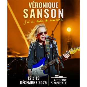 Concert Véronique Sanson à La Seine Musicale les 12 et 13 décembre 2025