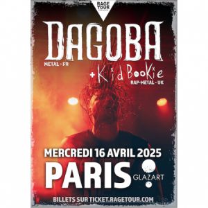 Dagoba + Kid Bookie à Paris - Glazart, le 16 avril 2025