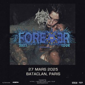 Destroy Lonely en concert au Bataclan en mars 2025