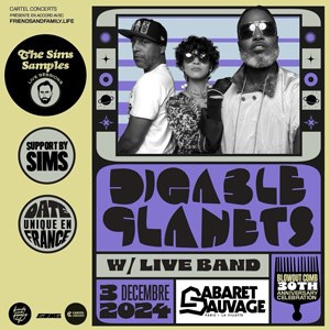 Digable Planets en concert au Cabaret Sauvage en 2024