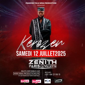 DJ Kerozen en concert au Zénith de Paris en 2025